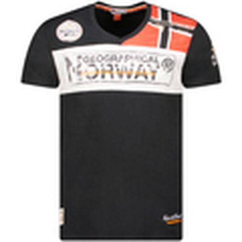 Camiseta SX1130HGN-Black para hombre - Geographical Norway - Modalova