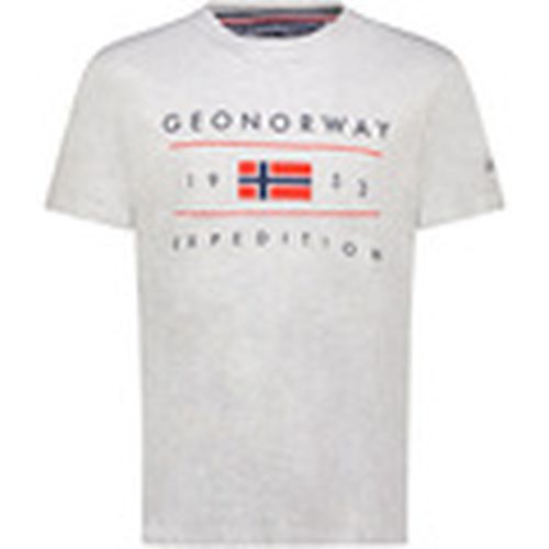 Camiseta SY1355HGN-Blended Grey para hombre - Geo Norway - Modalova