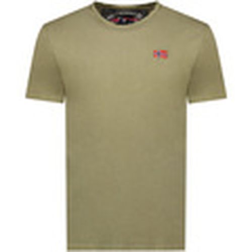Camiseta SY1363HGN-Kaki para hombre - Geographical Norway - Modalova
