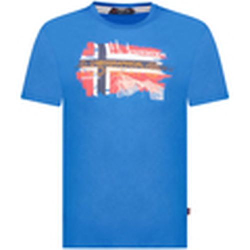 Camiseta SY1366HGN-Blue para hombre - Geographical Norway - Modalova