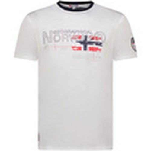 Camiseta SY1450HGN-White para hombre - Geographical Norway - Modalova