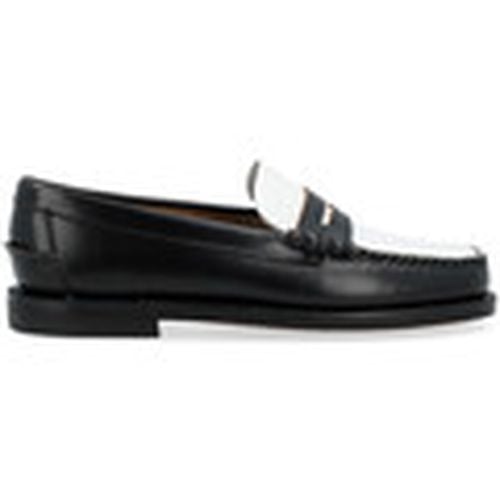 Mocasines Mocasín Classic Dan blanco y negro para mujer - Sebago - Modalova