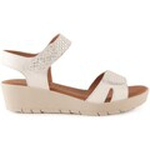 Sandalias Sandalias de mujer blancas de piel by para mujer - Chamby - Modalova