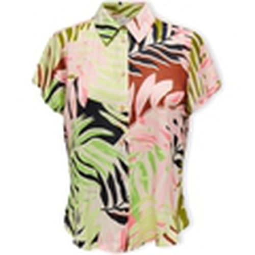 Blusa Shaila Shirt S/S - Tropical Peach para mujer - Only - Modalova