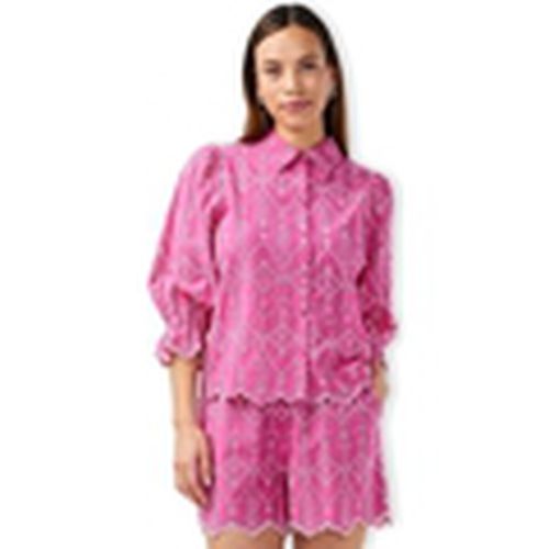 Blusa YAS Malura Shirt 3/4 - Raspberry Rose para mujer - Y.a.s - Modalova