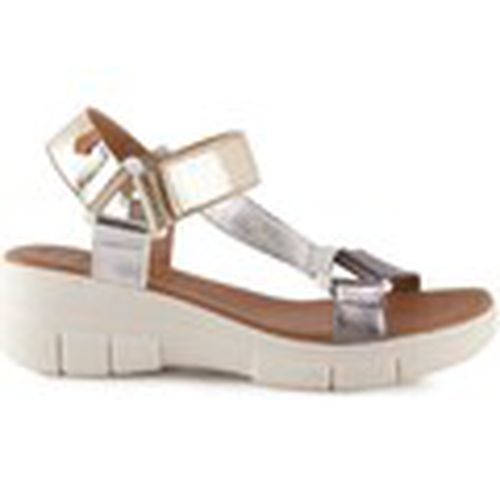 Sandalias Sandalias de mujer de piel metalizada con cuña by para mujer - Tekila - Modalova