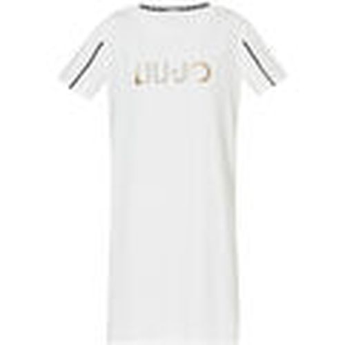 Vestidos Vestido corto blanco con logotipo para mujer - Liu Jo - Modalova