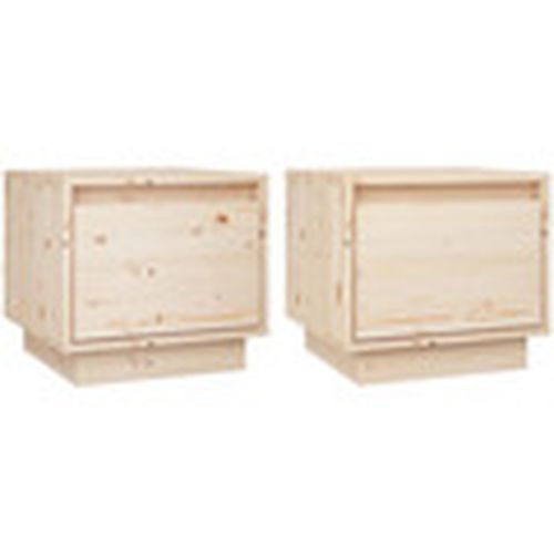 Mesas de comedor Mesitas de noche 2 uds madera maciza de pino 35x34x32 cm para - Maison D'home - Modalova