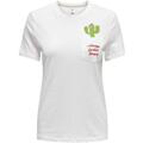 Tops y Camisetas 15320586-Bright Whit para mujer - Only - Modalova