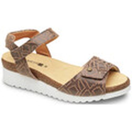 Sandalias con plataforma 0803 marron para mujer - Calzamedi - Modalova