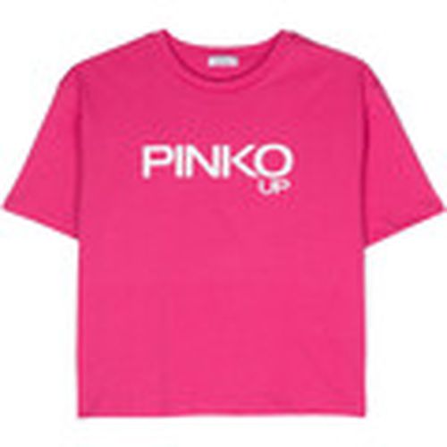Tops y Camisetas UP T-SHIRT CON LOGO Art. S4PIJGTH225 para mujer - Pinko - Modalova