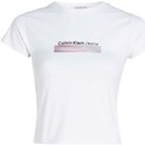 Tops y Camisetas Diffused Box Fitted para mujer - Calvin Klein Jeans - Modalova