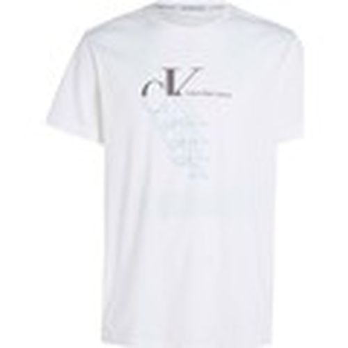 Camiseta Monogram Echo Graphi para hombre - Ck Jeans - Modalova
