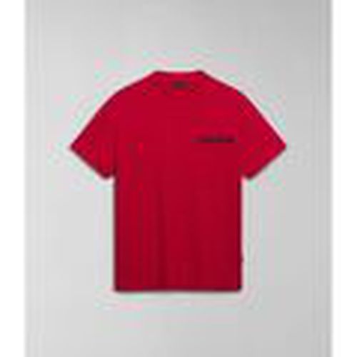 Tops y Camisetas S-MARTRE NP0A4HQB-R251 RED BARBERRY para hombre - Napapijri - Modalova