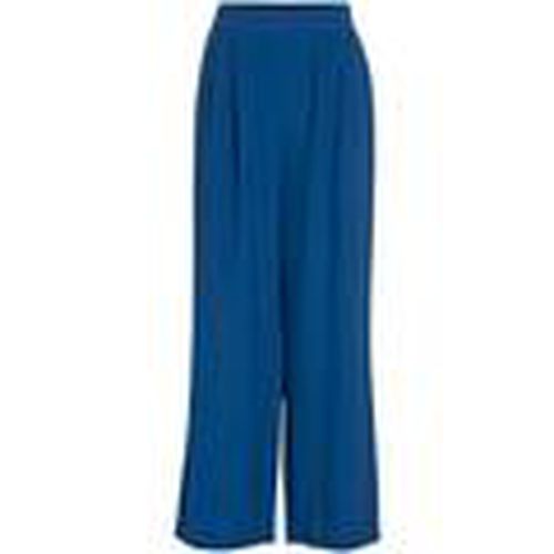 Pantalones 14093854-True Blue para mujer - Vila - Modalova