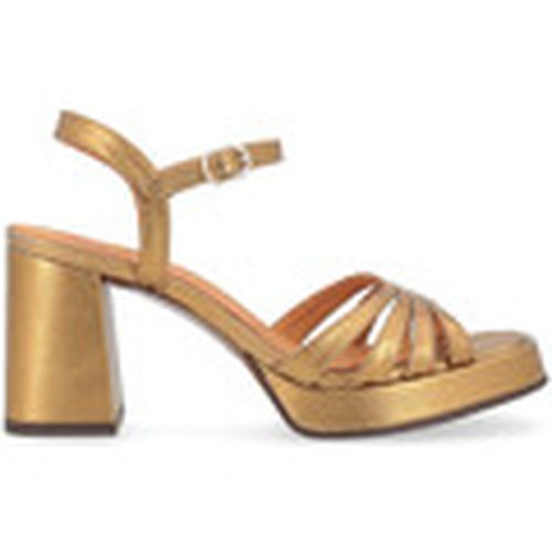 Zapatos de tacón Sandalia de tacón color bronce para mujer - Chie Mihara - Modalova