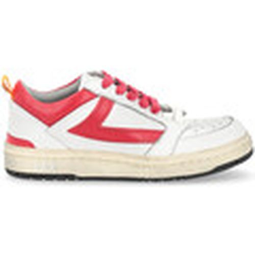 Deportivas Moda Zapatilla Starlight en cuero rojo y blanco para mujer - Htc - Modalova