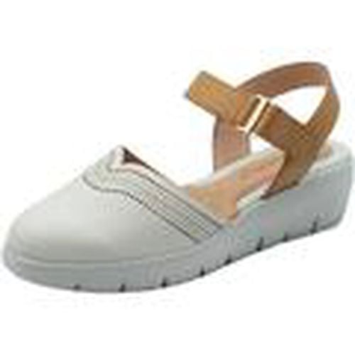 Sandalias 220765 Plume Nappa Gray Lt para mujer - Stonefly - Modalova