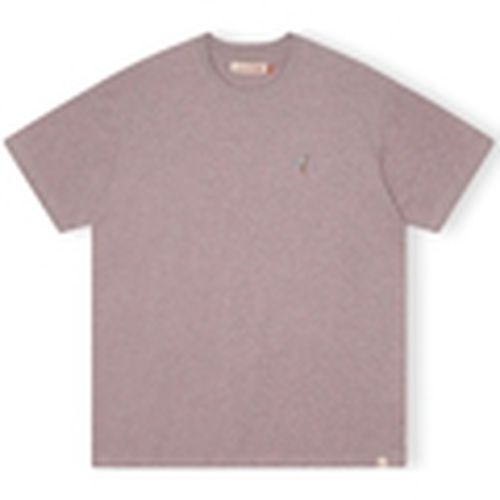 Tops y Camisetas T-Shirt Loose 1366 GIR - Purple Melange para hombre - Revolution - Modalova