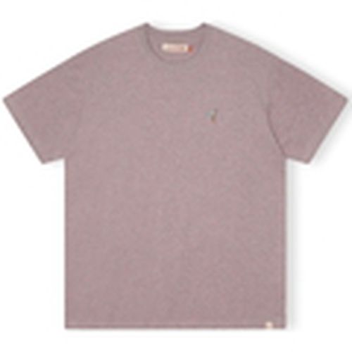 Tops y Camisetas T-Shirt Loose 1366 GIR - Purple Melange para hombre - Rvlt Revolution - Modalova