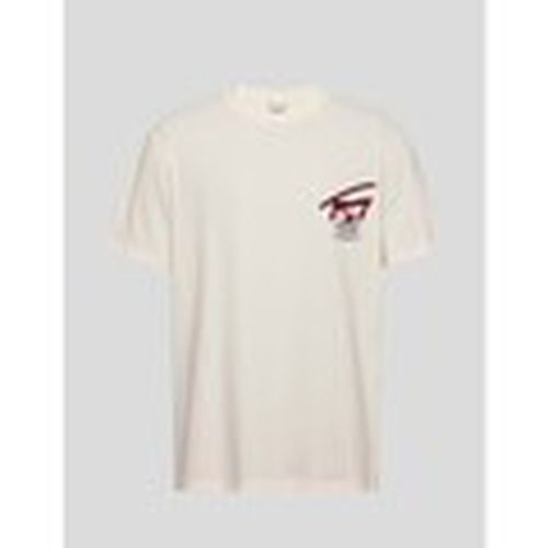 Camiseta CAMISETA 3D STREET SIGNATURE TEE YBH WHITE para hombre - Tommy Jeans - Modalova