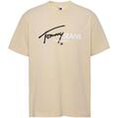 Camiseta DM0DM18572ACG para hombre - Tommy Jeans - Modalova