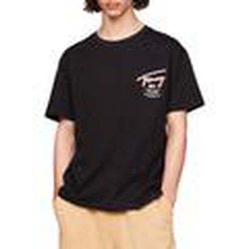 Camiseta DM0DM18574BDS para hombre - Tommy Jeans - Modalova