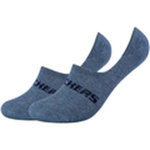 Calcetines altos 2PPK Mesh Ventilation Footies Socks para hombre - Skechers - Modalova