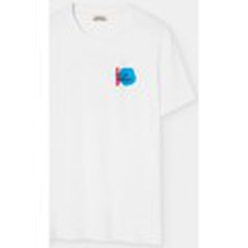 Camiseta Loreak Blue Corita Tshirt White para hombre - Loreak Mendian - Modalova