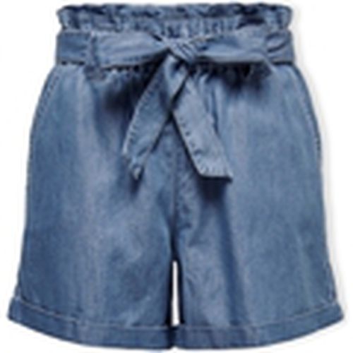 Short Noos Bea Smilla Shorts - Medium Blue Denim para mujer - Only - Modalova