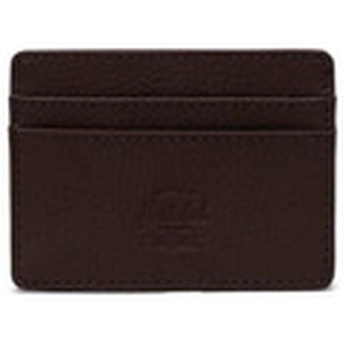 Cartera Charlie Cardholder Vegan Chicory Coffee para hombre - Herschel - Modalova