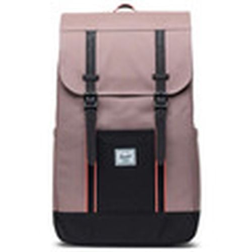 Mochila Retreat™ Taupe Grey/Black/Shell Pink para mujer - Herschel - Modalova