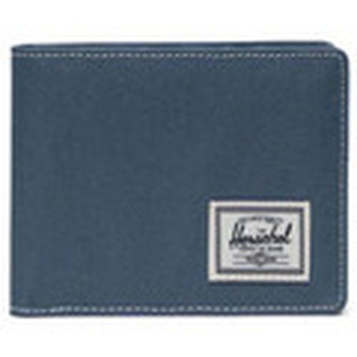 Cartera Roy Wallet Blue Mirage/White Stitch para hombre - Herschel - Modalova