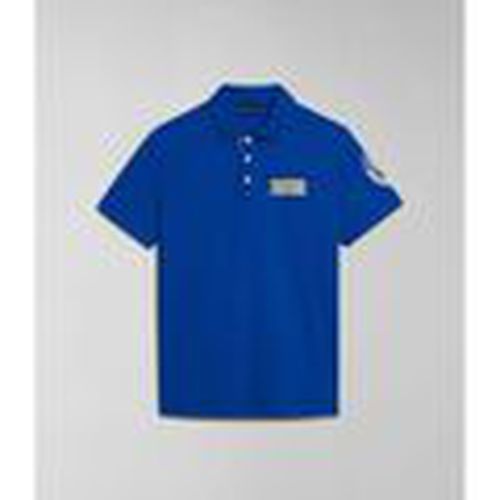 Tops y Camisetas E-AMUNDSEN NP0A4H6A-B2L BLUE LAPIS para hombre - Napapijri - Modalova