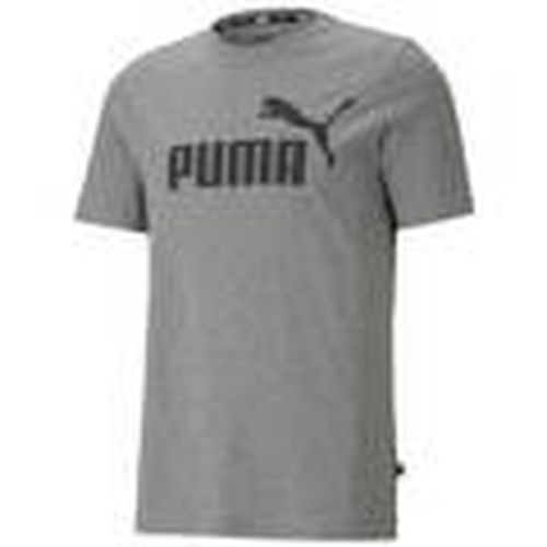 Tops y Camisetas ESS Logo Tee Medium Gra 586666-03 para hombre - Puma - Modalova