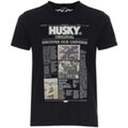 Tops y Camisetas hs23beutc35co196-tyler-c002-f46 black para hombre - Husky - Modalova