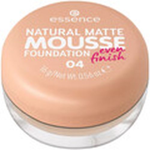 Base de maquillaje Natural Matte Mousse Foundation - 04 - 04 para mujer - Essence - Modalova