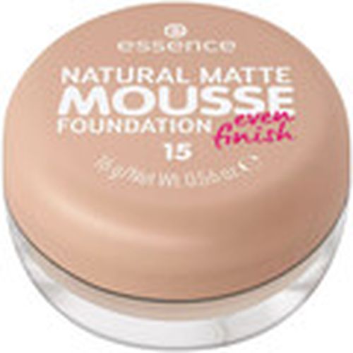 Base de maquillaje Natural Matte Mousse Foundation - 15 para mujer - Essence - Modalova