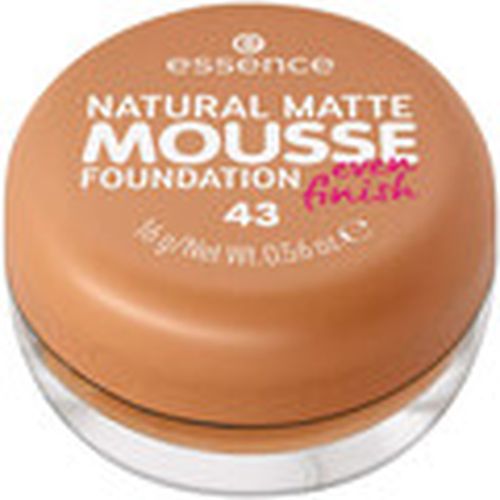 Base de maquillaje Natural Matte Mousse Foundation - 43 para mujer - Essence - Modalova