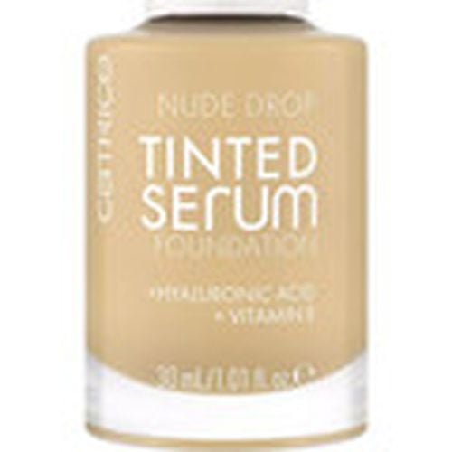 Base de maquillaje Nude Drop Tinted Serum Foundation - 020W para mujer - Catrice - Modalova