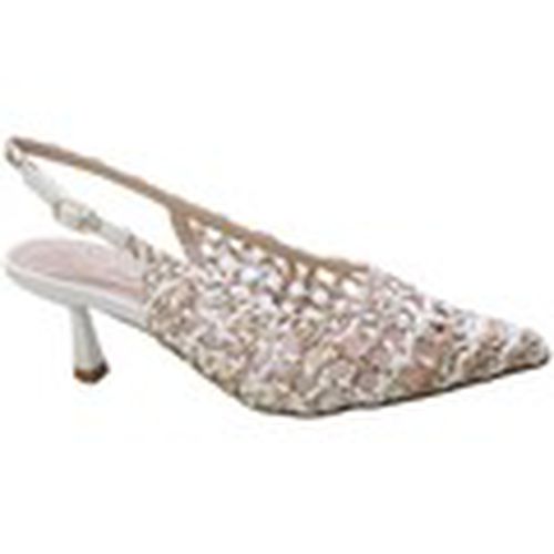Zapatos de tacón Decollete Donna Bianco/Oro Selena-850 para mujer - Exé Shoes - Modalova