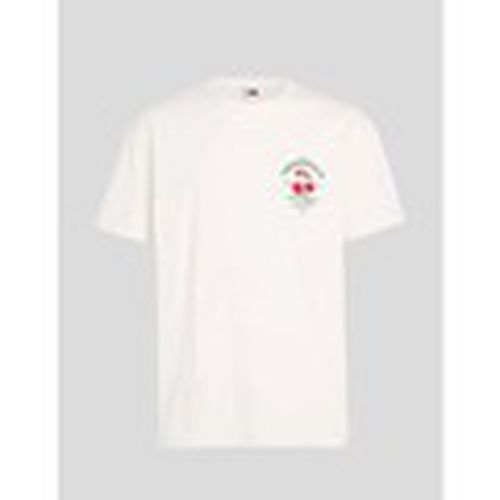 Camiseta CAMISETA TJM REGULAR NOVELTY GRAPHIC TEE YBH WHITE para hombre - Tommy Jeans - Modalova