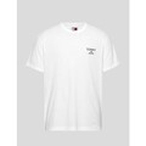 Camiseta CAMISETA TJM REGULAR CORP SIGNATURE TEE YBR WHITE para hombre - Tommy Jeans - Modalova
