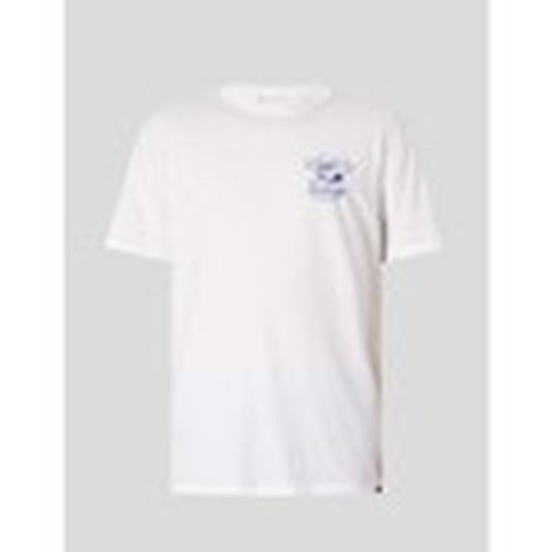 Camiseta CAMISETA TJM REGULAR NOVELTY GRAPHIC TEE YBR WHITE para hombre - Tommy Jeans - Modalova