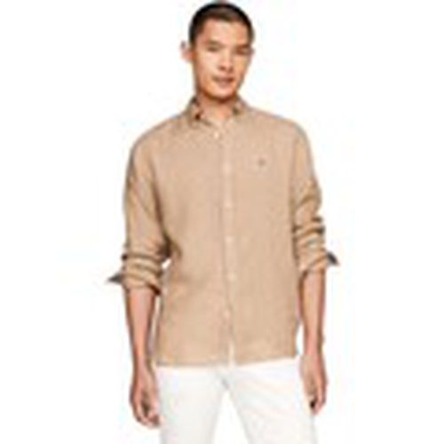 Camisa manga larga Pigment Dyed Li Soli para hombre - Tommy Hilfiger - Modalova