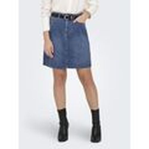 Falda 15325894 WONDER-MEDIUM BLUE DENIM para mujer - Only - Modalova
