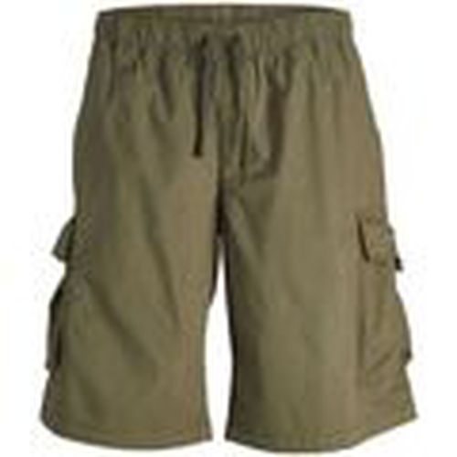 Short 12254398 PARACHITE-BURNT OLIVE para hombre - Jack & Jones - Modalova