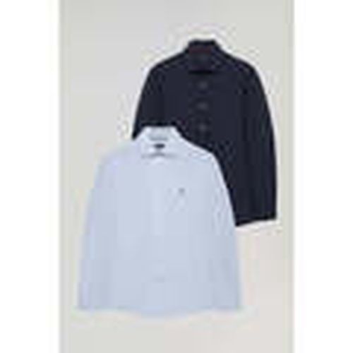 Camisa manga larga PACK - 2 RIGBY GO SHIRT SLIM POPLIN N-S para hombre - Polo Club - Modalova