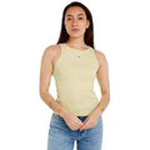 Camisa CAMISETA MUJER CANALE ESSENTIAL DW0DW17382 para mujer - Tommy Jeans - Modalova