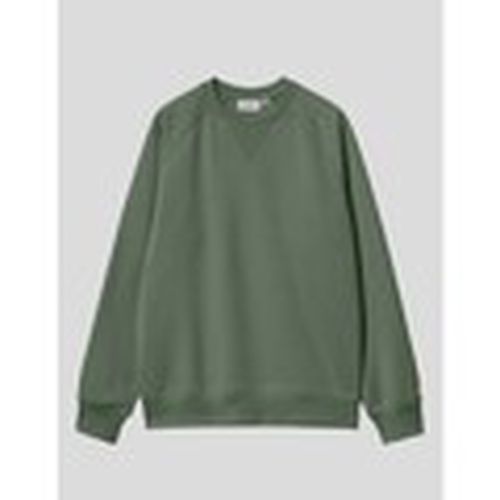 Jersey Sudadera Chase Sweat Duck Green/Oro para hombre - Carhartt - Modalova